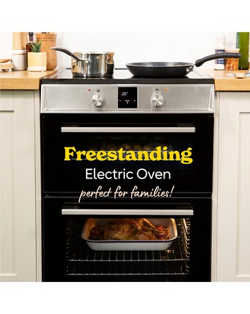 Russell Hobbs RH60EDOIH6011SS Double Electric Cook Induction Hob Silver Install