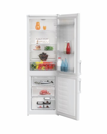 Indesit IKNS 1261 W4UK 60/40 Fridge Freezer - White + Install