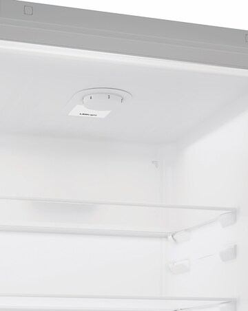 Indesit IKNH 1261 S4UK 50/50 No Frost Fridge Freezer Silver + Install