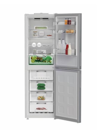 Hotpoint HPK 26362 XP5UK Dual No Frost 60/40 Fridge Freezer Silver + Install