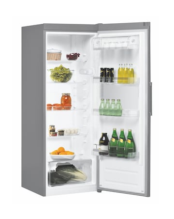 Indesit SI6 2 S 183cm Tall Fridge Silver + Install