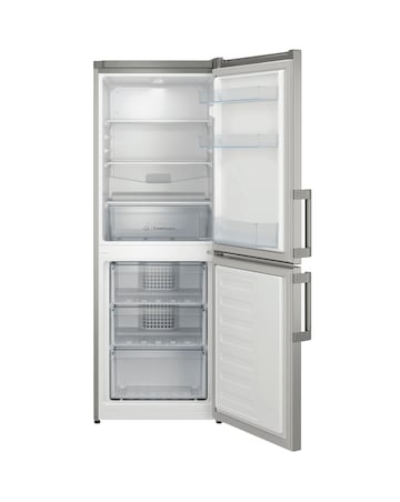 Indesit IB55 532 S UK Combi Fridge Freezer Silver + Install