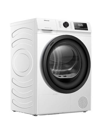Hisense DH1Q902BW2 1 Series 9kg Heat Pump Dryer White