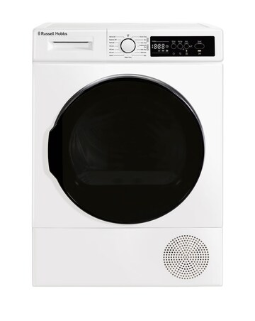 Russell Hobbs RH8HPTD1E12W 12 Series 8kg Heat Pump Tumble Dryer - White