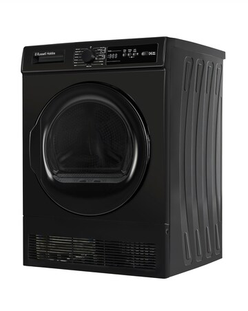 Russell Hobbs RH8CTD111B 8kg Condenser Tumble Dryer Black + Install