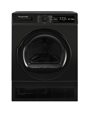 Russell Hobbs RH8CTD111B 8kg Condenser Tumble Dryer Black + Install