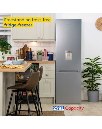 Russell Hobbs RH180FFFF551E1SWD Fridge Freezer Water Dispenser Silver + Install