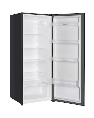 Russell Hobbs RH143LF552E1B Upright Freestanding Larder Fridge Black + Install