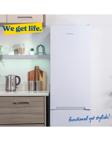 Russell Hobbs RH180FFFF551E1W Frost-Free Fridge Freezer White + Install