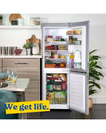 Russell Hobbs RH145FF501E1S Fridge Freezer Stainless Steel + Install