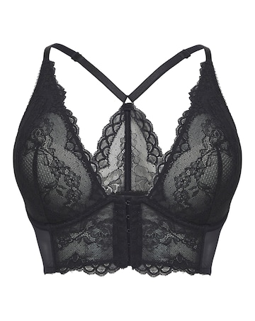 Gossard Superboost Lace Longline Bra Black