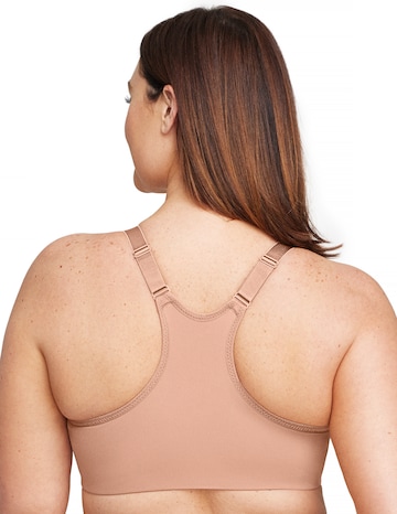 Glamorise Plus Size Front-Fastening WonderWire Bra 1247