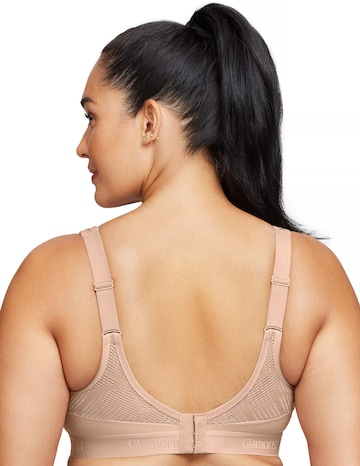 Glamorise Plus Size No-Sweat Mesh Sports Bra 1068
