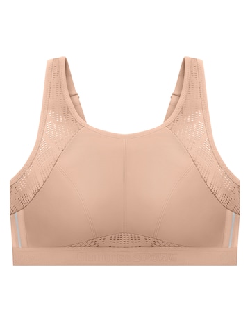 Glamorise Plus Size No-Sweat Mesh Sports Bra 1068