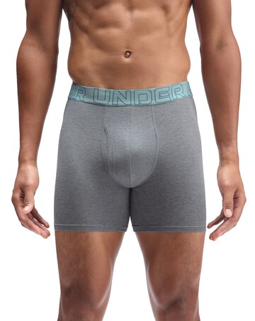 Under Armour Performance Cotton 6Inch 3 Pack Boxers