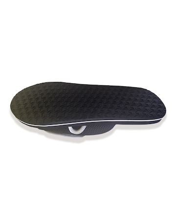 D555 Big & Tall Drake-2 Slider with Velcro Fastening - Black