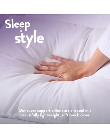Slumberdown Super Support Pack of 2 Pillows