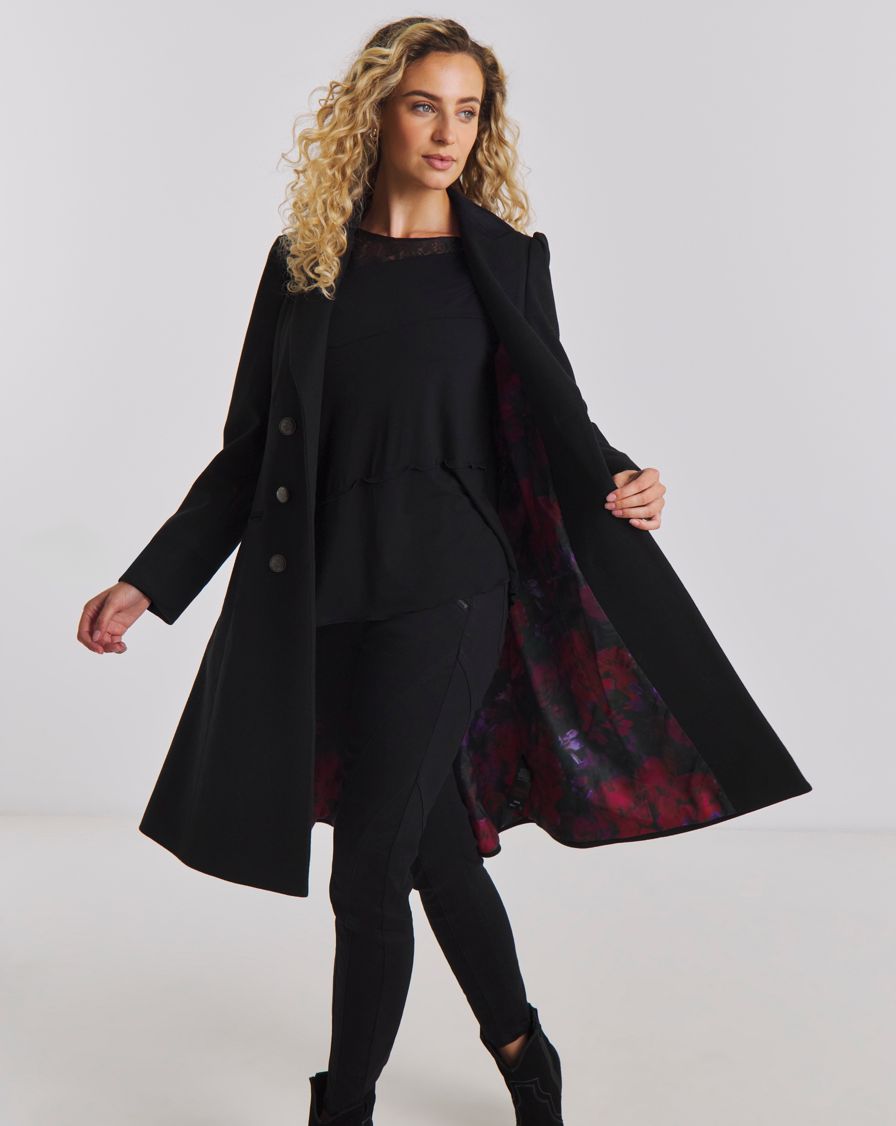 Joe Browns Ultimate Black Coat