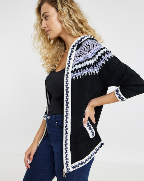 Joe Browns Fabulous Zip Front Jumper