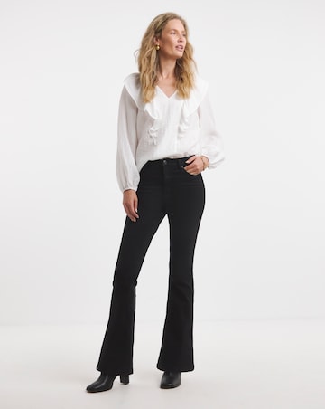 Black 24/7 Bootcut Jeans