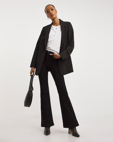 Black 24/7 Bootcut Jeans