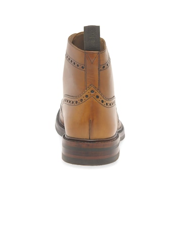 Loake Bedale Mens Wide Fit Brogue Boots