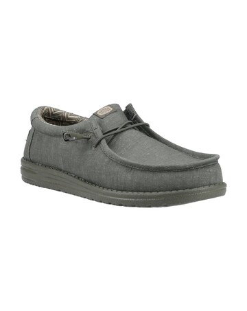 HEYDUDE Wally Stretch Canvas Shoes