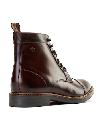 Base London Plymouth Toe Cap Boot