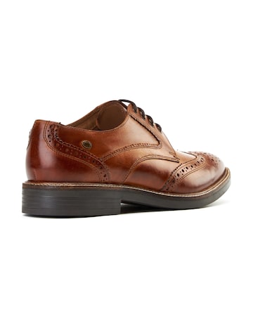 Base London York Brogue Shoe