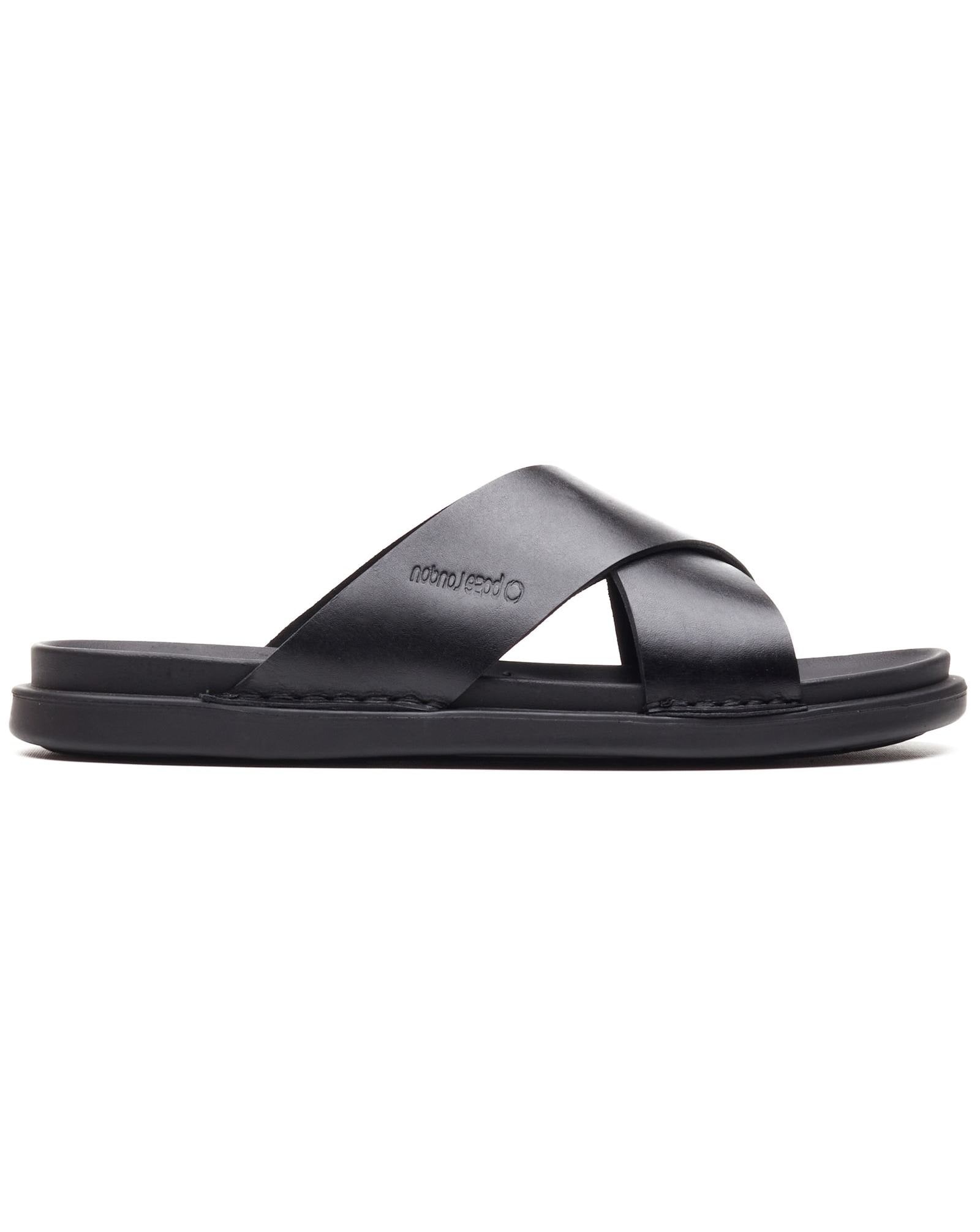 New In - Base London Drift Cross Strap Sandal
