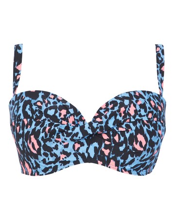 MAGISCULPT Twist Front Bandeau Underwired Bikini Top