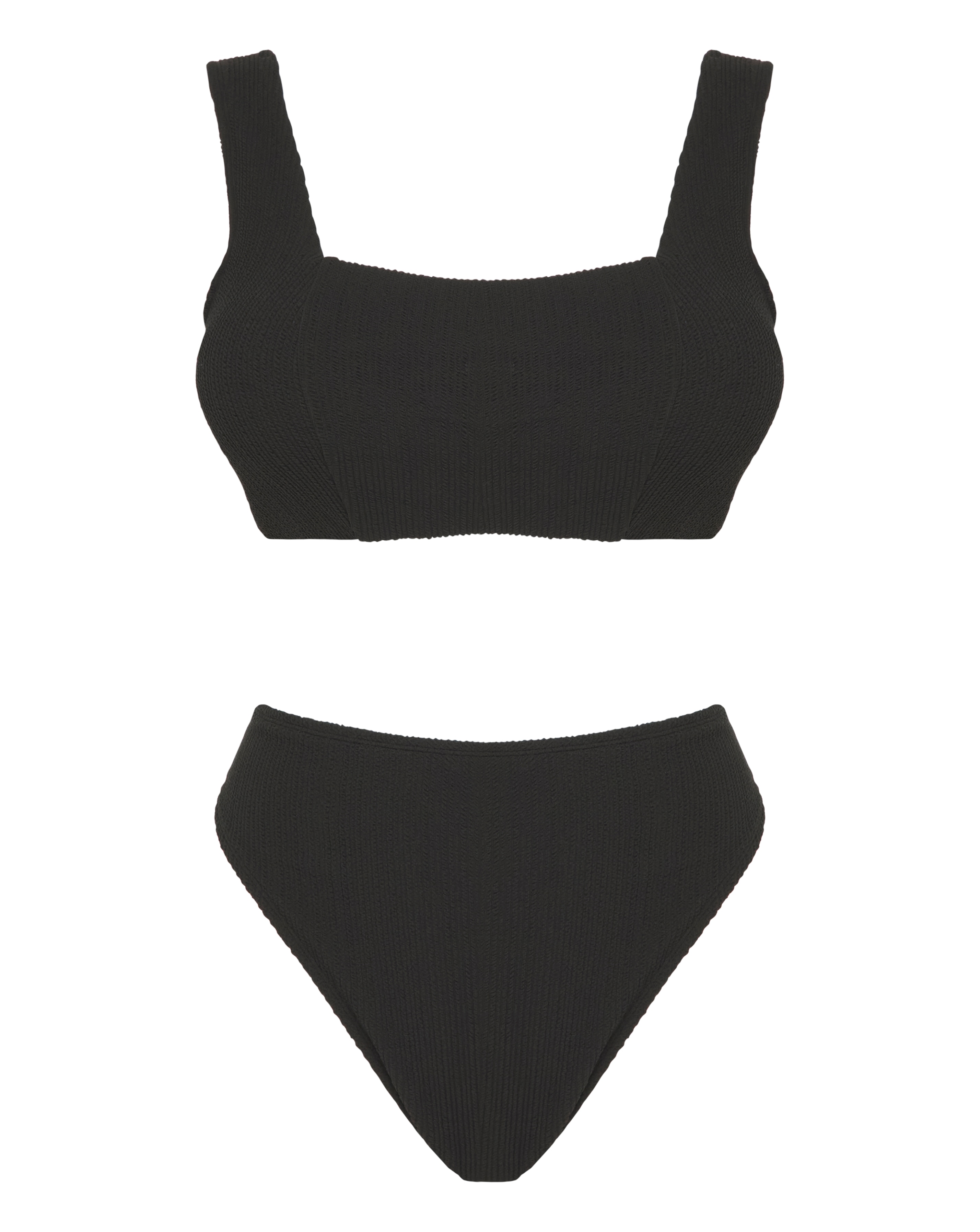 Mix And Match Crinkle Bikini Set