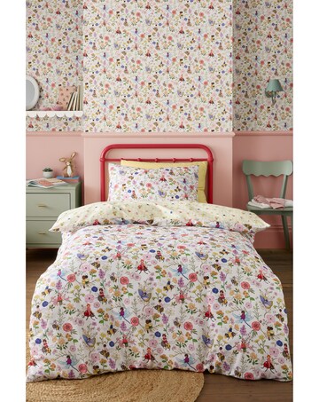 Belle & Boo Garden Friends Reversible Cotton Duvet Cover Set