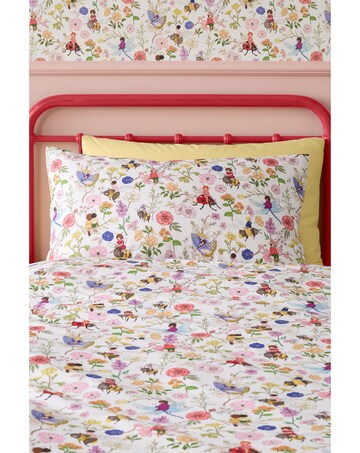 Belle & Boo Garden Friends Reversible Cotton Duvet Cover Set