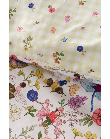 Belle & Boo Garden Friends Reversible Cotton Duvet Cover Set