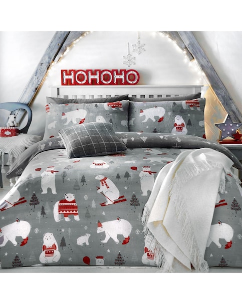 Bedlam Polar Bears Duvet Cover Set