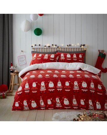 Bedlam Jolly Santa Duvet Cover Set