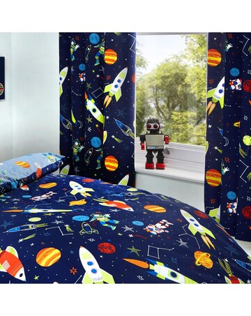 Bedlam Supersonic Pencil Pleat Curtains