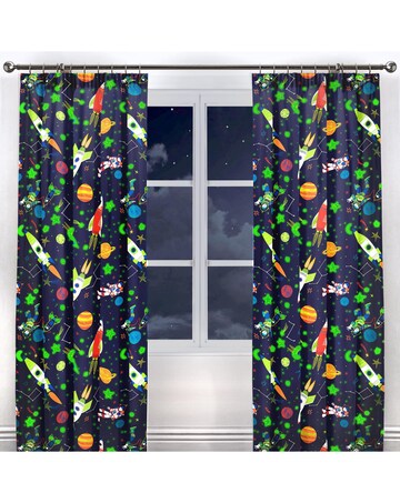 Bedlam Supersonic Pencil Pleat Curtains