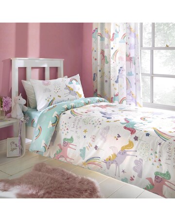Bedlam Rainbow Unicorn Duvet Cover Set