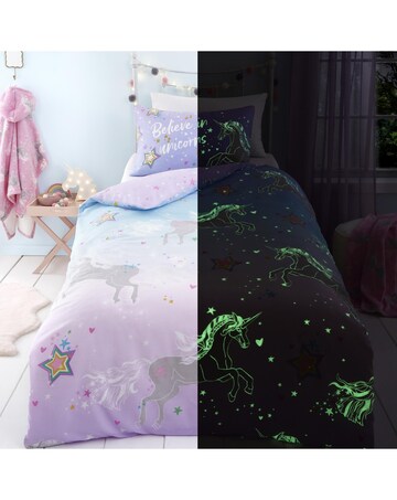 Bedlam Ombre Unicorn Duvet Cover Set