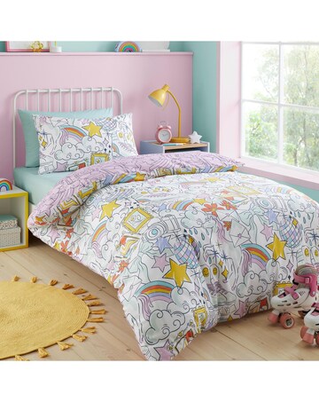 Bedlam Doodle Hobby Duvet Cover Set