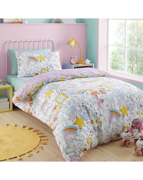 Bedlam Doodle Hobby Duvet Cover Set
