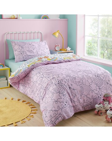 Bedlam Doodle Hobby Duvet Cover Set