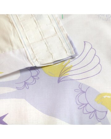 Bedlam Rainbow Unicorn Pencil Pleat Curtains
