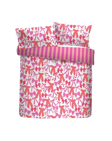 Bedlam Bow and Stripes Duvet Cover Set