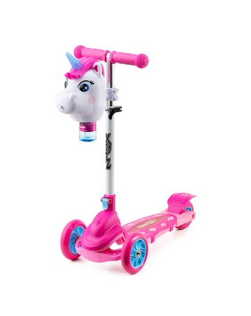 Xootz Unicorn Bubble Go Scooter - White