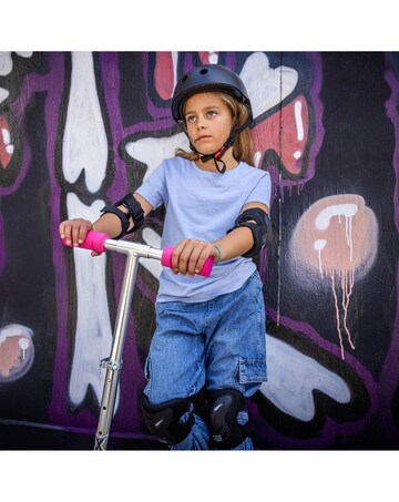 Xoo Folding Scooter Led Wheels - Pink