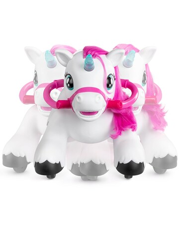 Xootz Magical Unicorn Ride-On - White