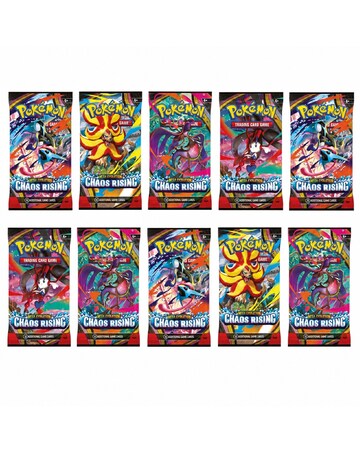 Pokemon (TCG): Mega Evolution Chaos Rising Booster Pack Assortment * 10